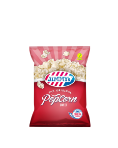 JIMMY's Popcorn zoet Sharing bag 12x100g Classic-Popped/8713276111319