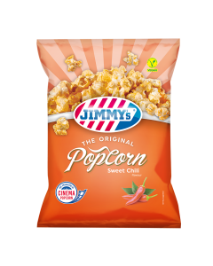 JIMMY's Popcorn Sweet Chili Sharing Bag 12x90g Classic-Popped