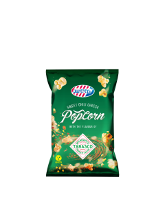 JIMMY's TABASCO Popcorn Sweet Chili Cheese 8x90g Classic-Popped V-label
