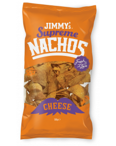JIMMY's nachos Triangle Cheese 500g, best, popcorn, supreme, nachos, cheese, cheesy, fresh, love, crispy, natural, ingredients, orange, purple, food, friends, aperitivo 