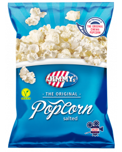 JIMMY's Popcorn zout Sharing bag 12x80g Classic-Popped