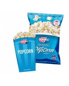 JIMMY's Popcorn thuis pakket zout 1x #1133/12x #387