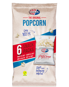 JIMMY's Popcorn zoet&zout Multipack 8x 6x22g Classic-Popped